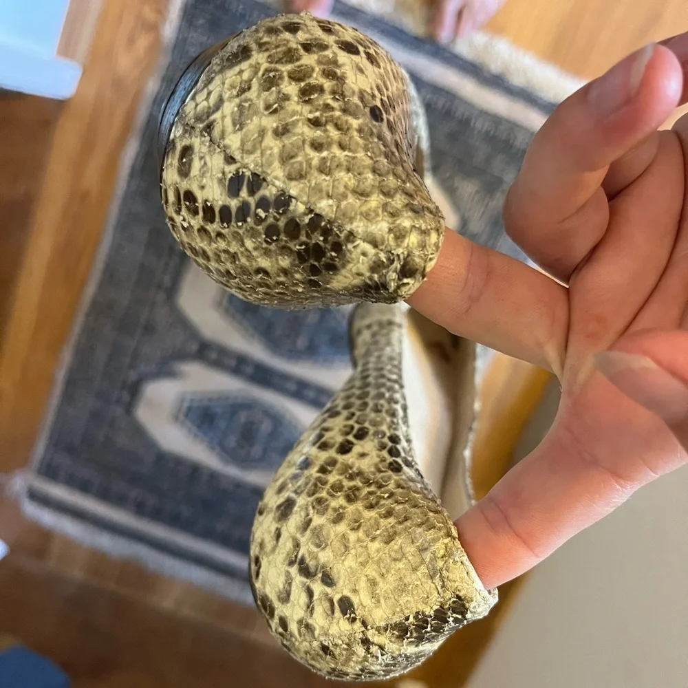 Snake skin Jimmy Choo flats - Picture 5 of 5